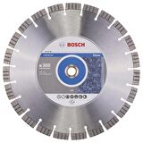 Bosch Best 350 mm Doğal Taş ve Granit Elmas Kesici Disk 2608602648